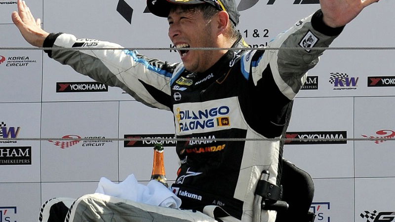 500cc star Takuma Aoki wins Asian GT race