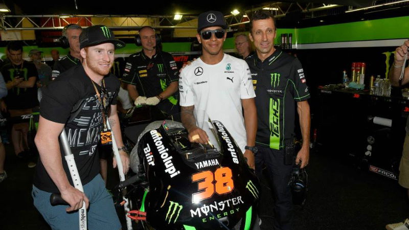 Ryan Villopoto visits MotoGP