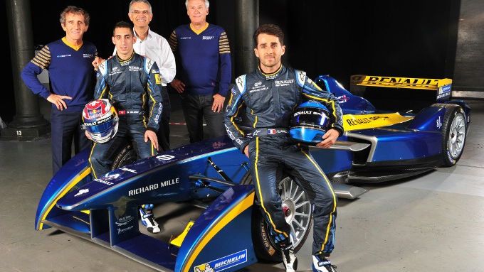 Renault ups involvement, backs e.dams