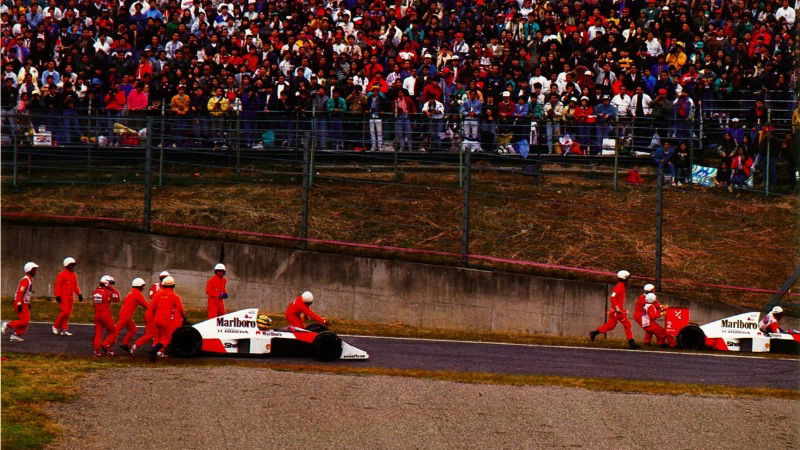 RELIVE: The dramatic 1989 Senna-Prost showdown!