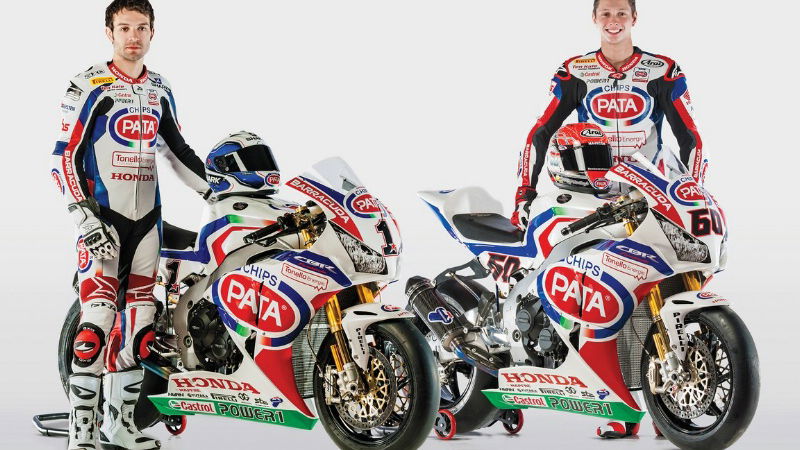 PATA Honda launches 'champion' 2015 WSBK team