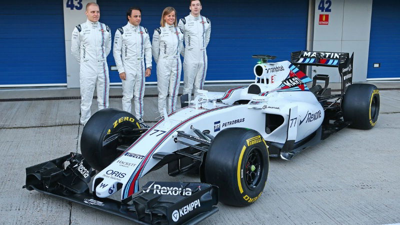 Williams pull wraps off FW37