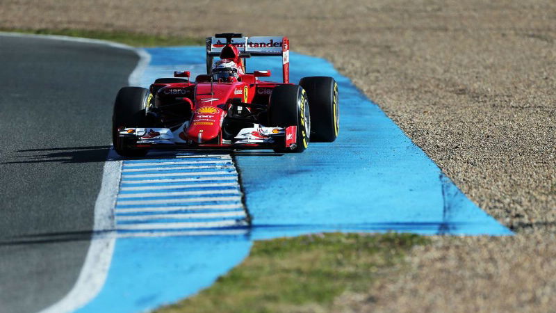 Jerez - F1 test times [Combined]