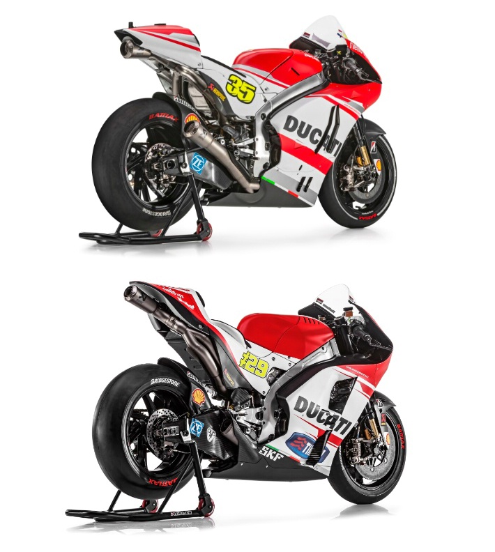 Motogp Ducati Gp14 And Gp15 Back To Back Motogp News