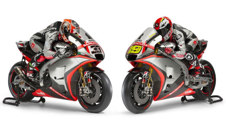 Aprilia reveals MotoGP colours