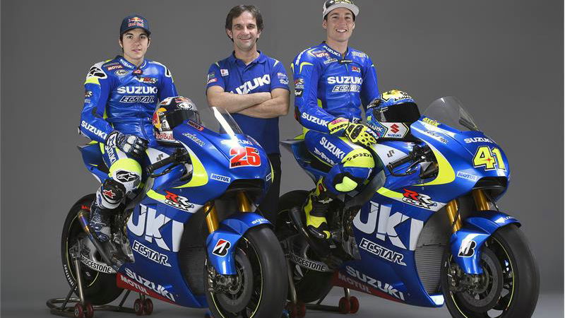 Suzuki presents 2015 MotoGP racer