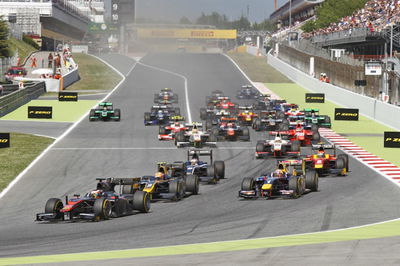 Barcelona: GP2 feature race results