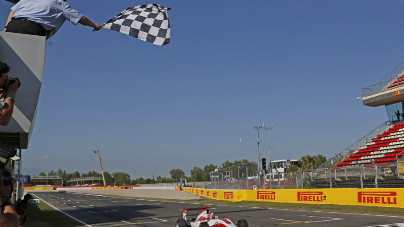 Barcelona: GP3 race 1 results