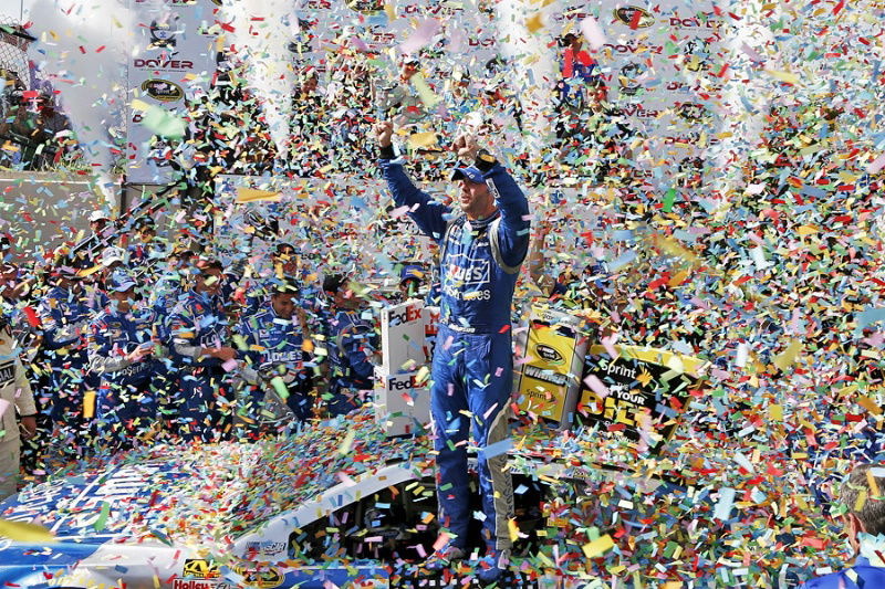 Kurt Busch on song at Pocono's Tricky Triangle