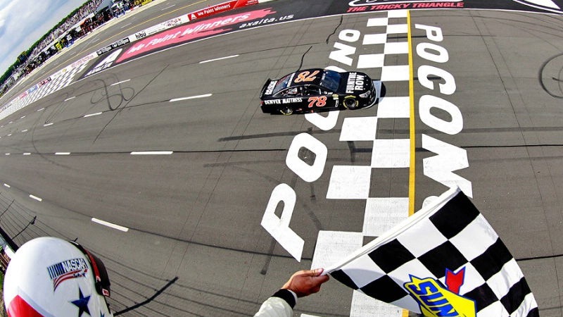 Pocono: Sprint Cup Series results