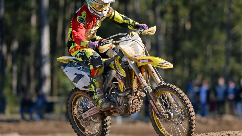 Horrific incident as Matt Moss collides with machinery on track