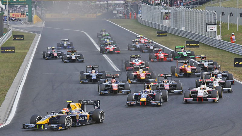 Hungary: GP2 feature race results