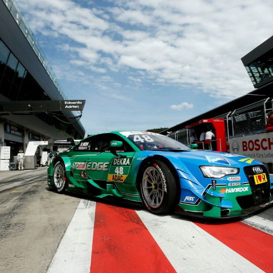 Green takes narrow race one pole in Austria