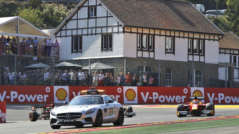 Ocon loses win as multiple penalties rewrite GP2+GP3 results