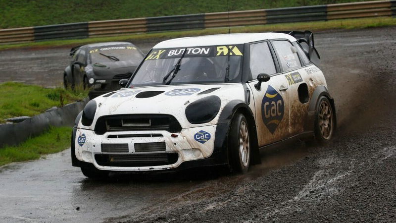 Button swaps his McLaren for a MINI RX