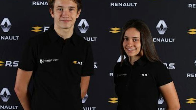 Karters Garcia, Lundgaard join Renault Sport Academy
