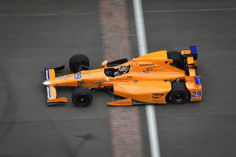 Alonso IndyCar test
