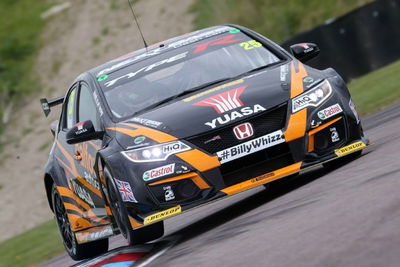 Matt Neal - Team Dynamics Honda Civic Type-R [pic credit BTCC]