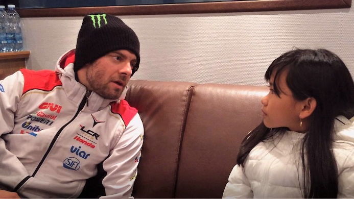 Shaina interviews... Cal Crutchlow!