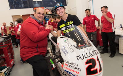 Mahindra gives Bagnaia his GP-winning Moto3 bike