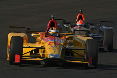 Ryan Hunter-Reay Indy 500 practice 2017