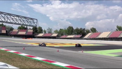 Barcelona Circuit of Catalunya chicane final sector