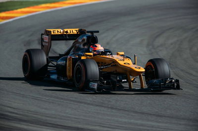 Robert Kubica, Renault, Lotus E20, Valencia [Credit: Renault F1]