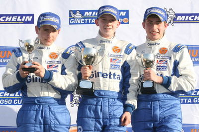 Ginetta Jr: Cook wins round one at Brands