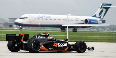 Danica gets Boost before Indy.