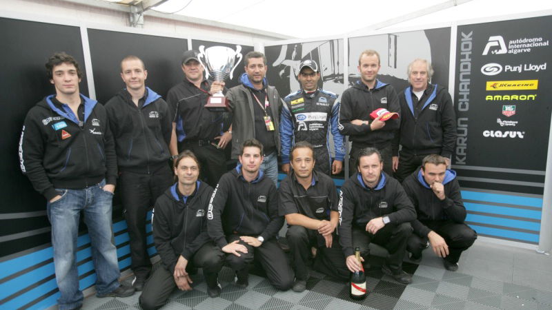 First podium for ORT as Chandhok finds form.