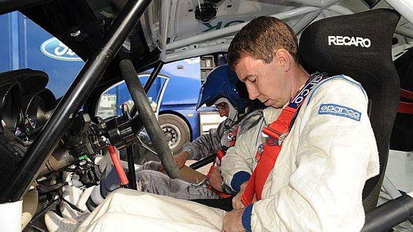 Martin tests new Fiesta R2
