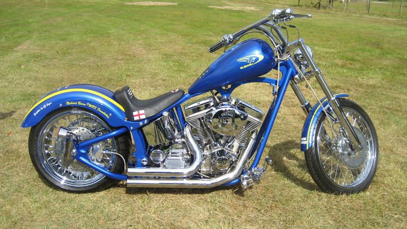 Updated: Burns tribute bike draws crowds