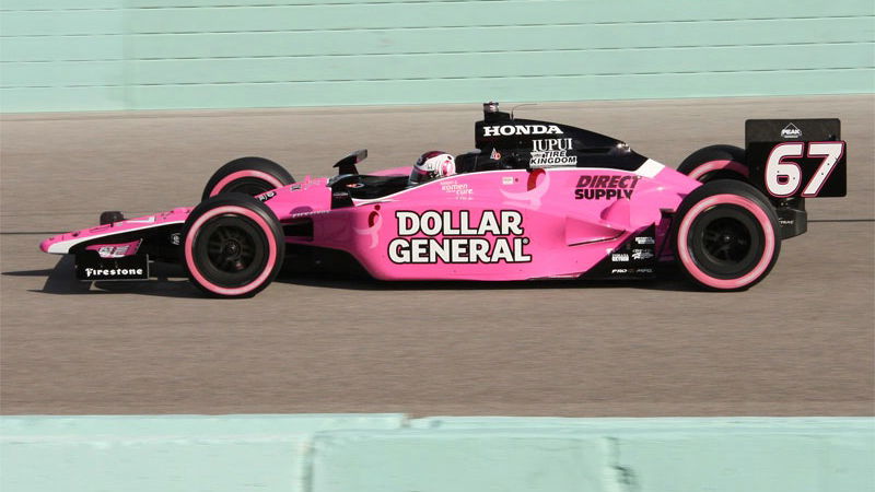 Fisher's pink kit to benefit charity.