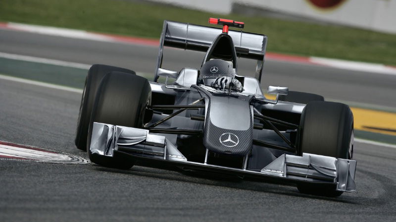 Mercedes Grand Prix confirms first driver for F1 2010