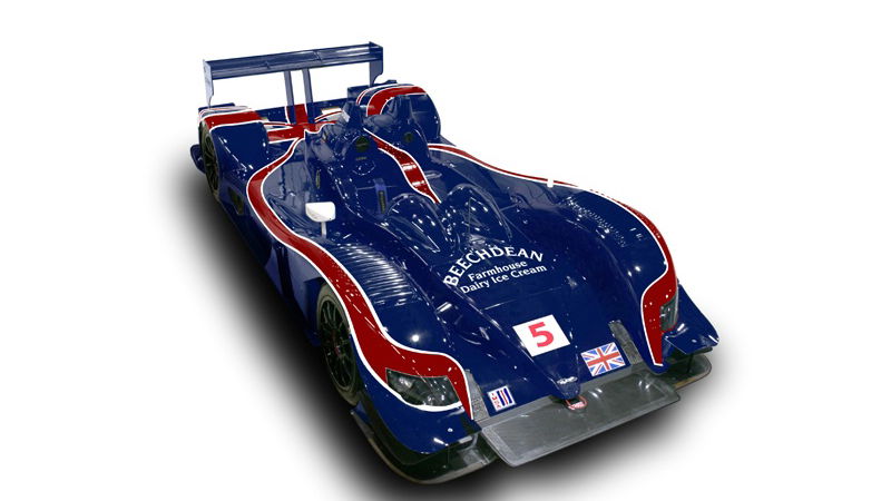 Patriotic look for Beechdean Mansell machine