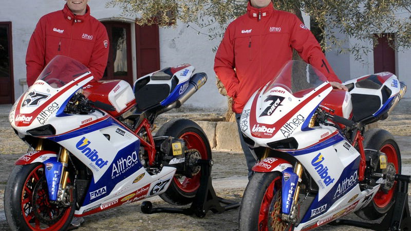 Althea Ducati launch 2010 WSBK campaign.