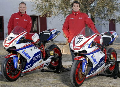 Althea Ducati launch 2010 WSBK campaign.