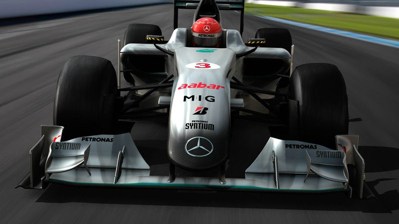 Mercedes GP unveils livery for F1 2010