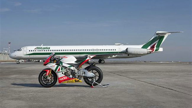 The sky's the limit for Aprilia Alitalia