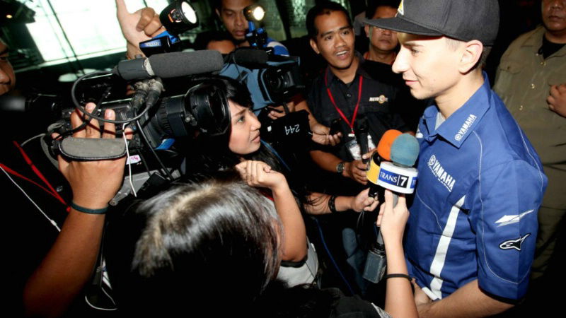 Lorenzo's Indonesian trip ends in Bali