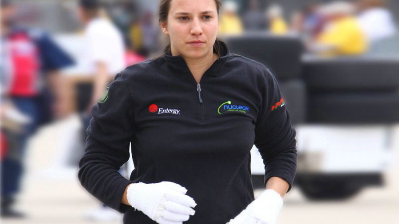 Indy 500: Big crash for Simona de Silvestro