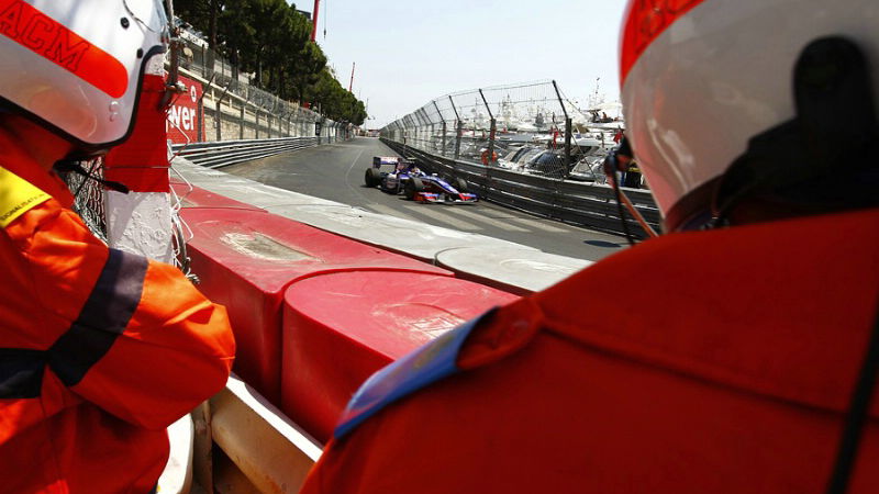 Monaco qualifying split in two