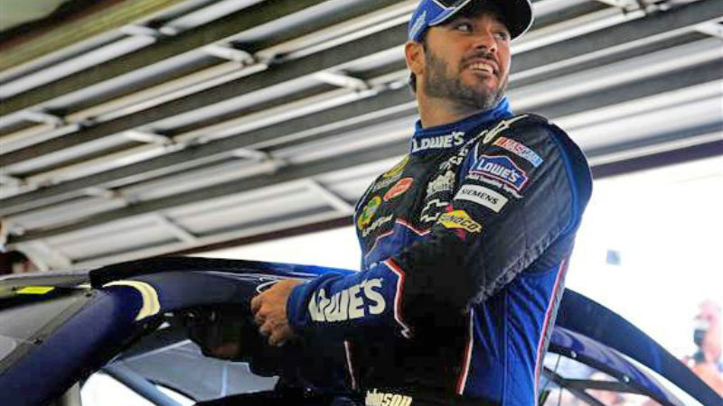 Johnson enraged with 'crybaby' Busch