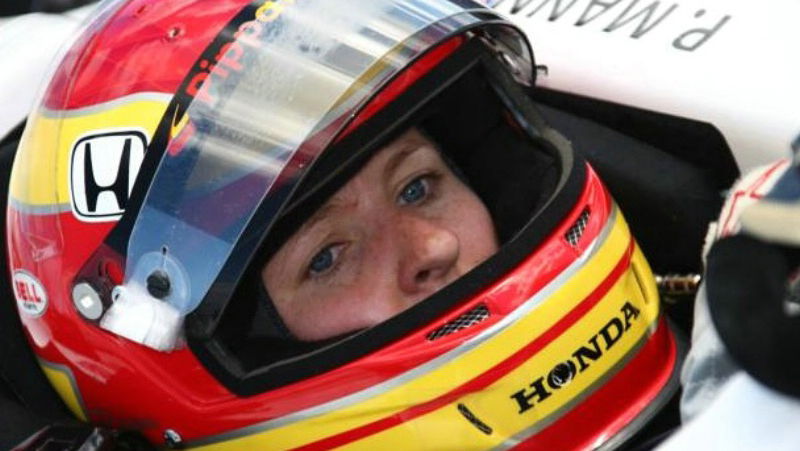 Pippa Mann out of New Hampshire after crash