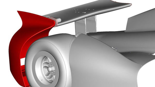 DW12 rear wheel guards tweaked for ovals