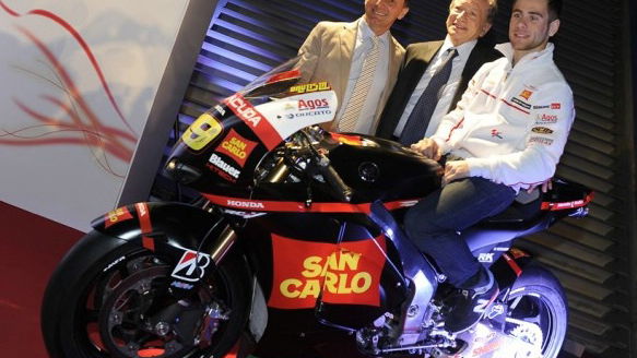 Gresini goes black for MotoGP 2012