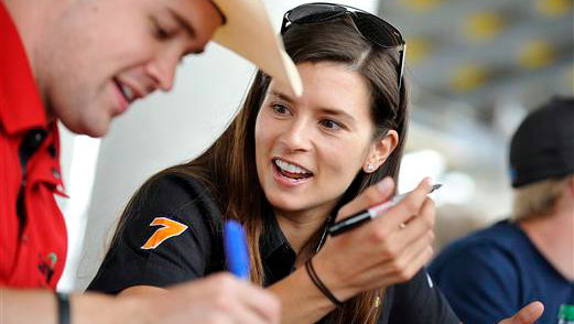 Danica reveals she's dating fellow driver