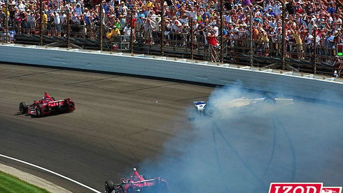 Indy 500: Franchitti, Sato row over crash
