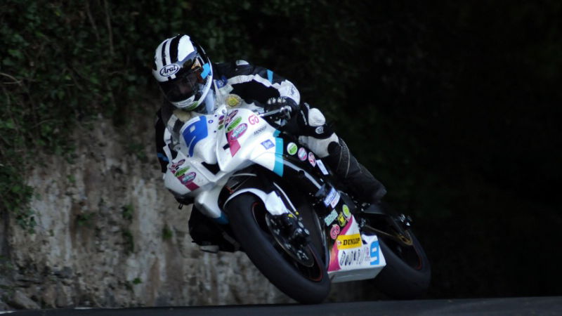 Dunlop back in action for first time since TT heroics