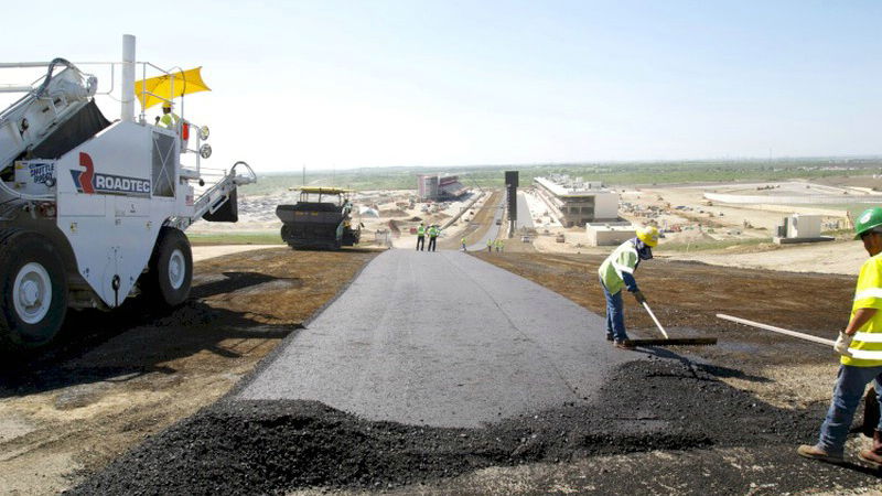 CotA begins final paving process